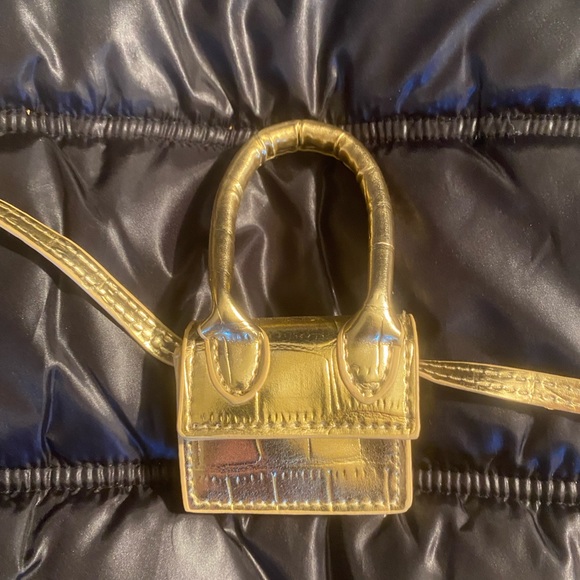 Handbags - Mini gold crossbody